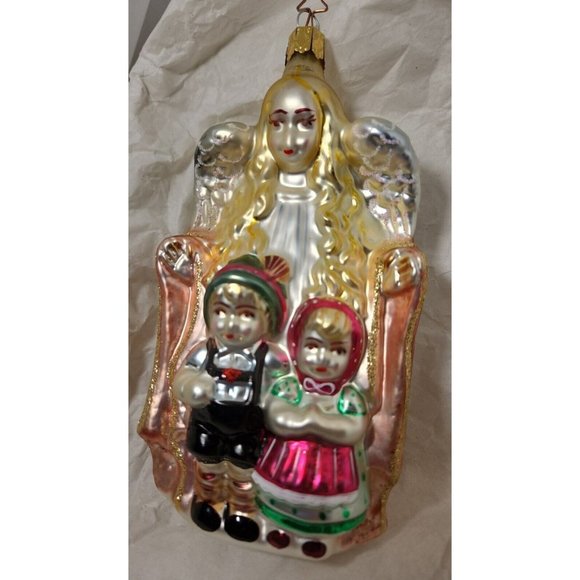 Inge-Glas Angel "Guarding My Children" No. 141  Limited Ed. 2248/5000 Germany - Picture 1 of 6